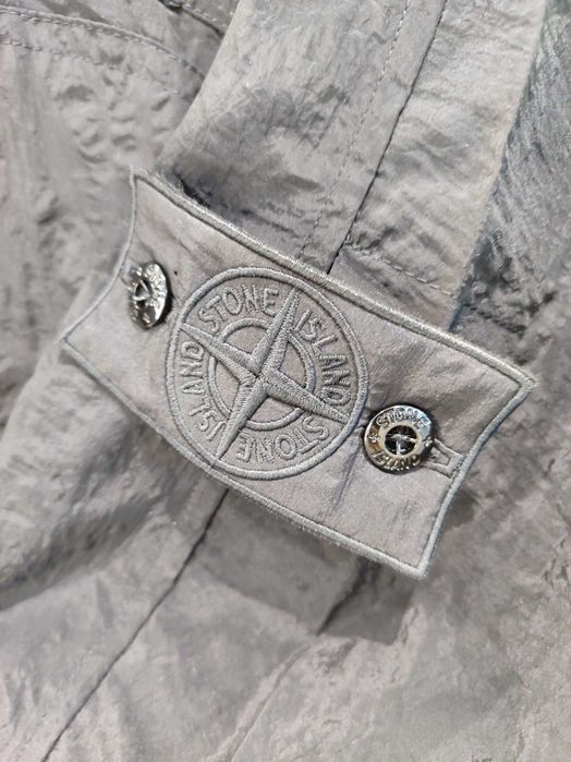 Парка STONE ISLAND 40426 Short Parka Nylon Metal Waffle Print Black