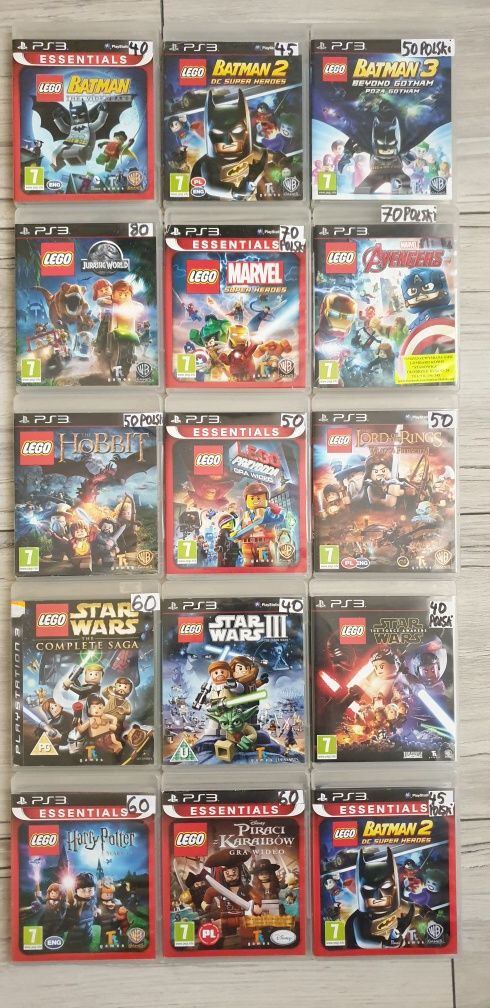 Gry dla dzieci na ps3,lego,minecraft,sonic,Rayman,Little Big planet