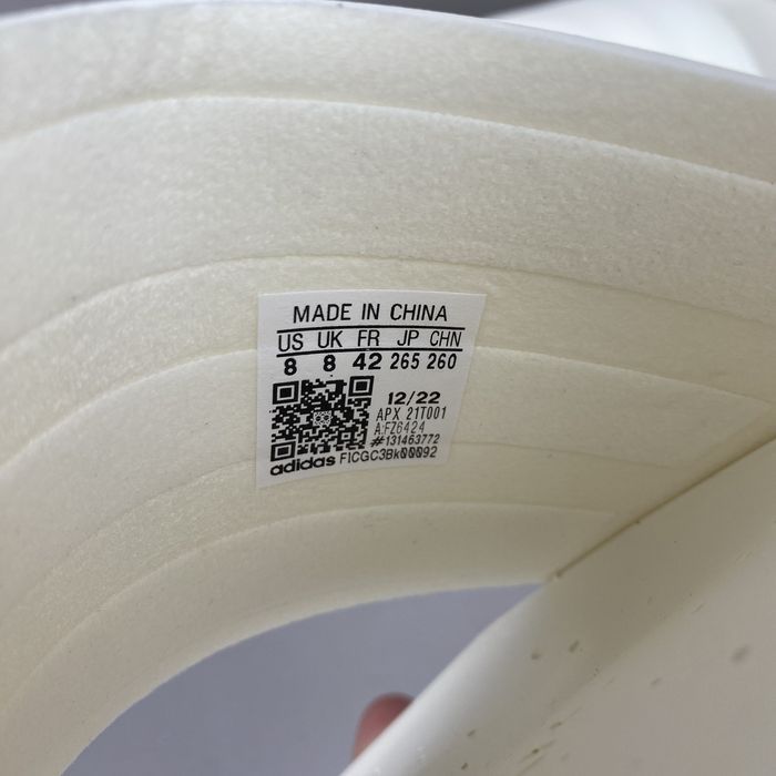 Тапочки Adidas Y-3 Water Slides White FZ6424 Yohji Yamamoto Оригінал