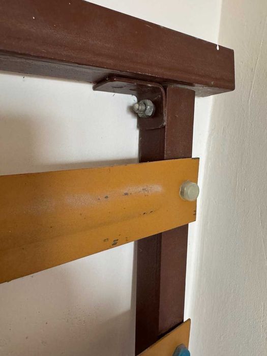 Каркас для двоповерхового ліжка ламелі