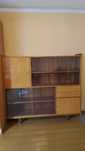 Kredens, biblioteczka, witryna  prl , 70 lata