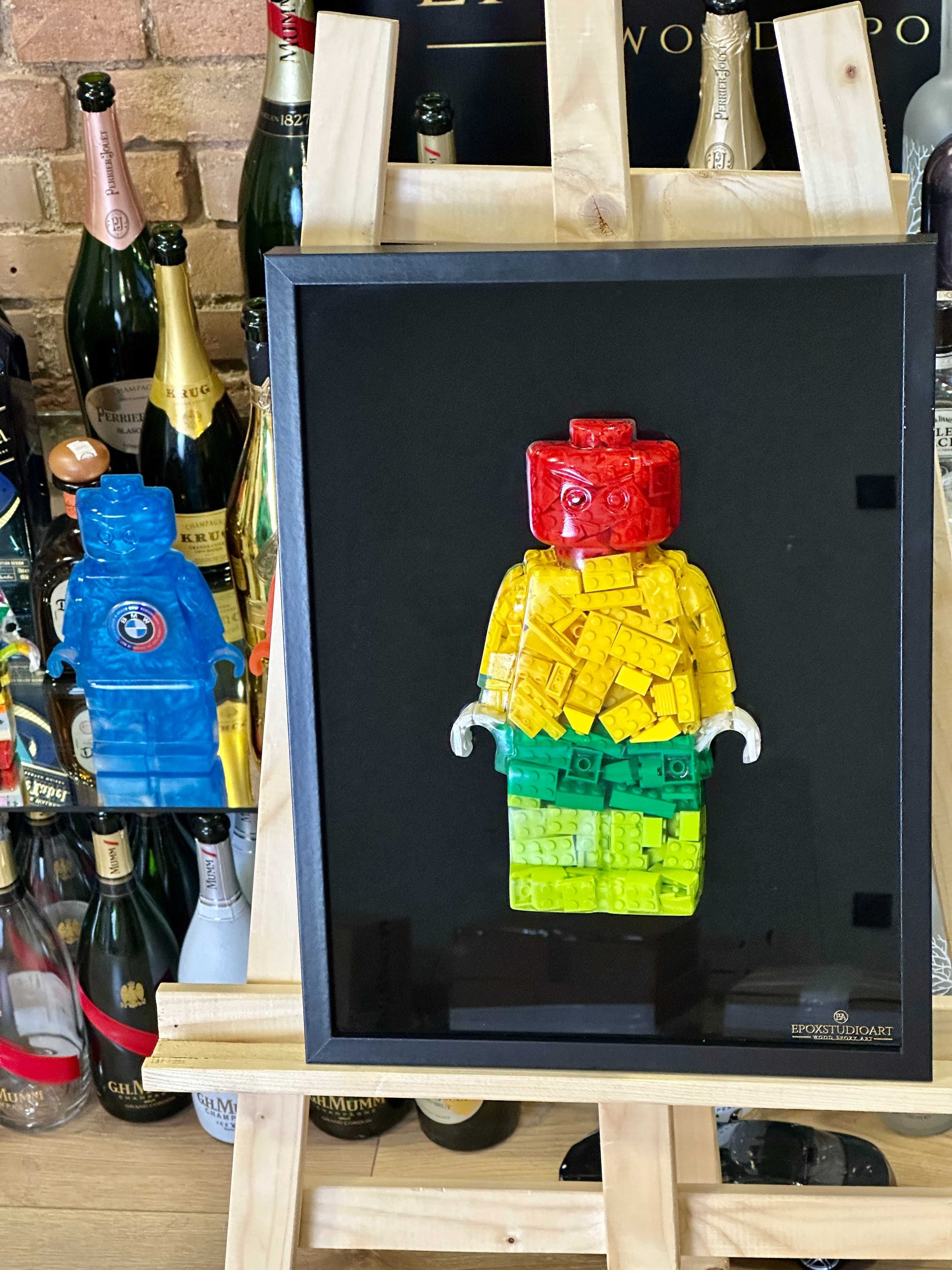 Figurka LEGO minifigurka prezent