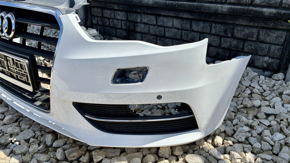 Zderzak przedni spryski + 4xPDC Audi A3 8V HB 13- oryginal