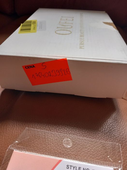 OUFEI Peruka Długie falowane ombre
