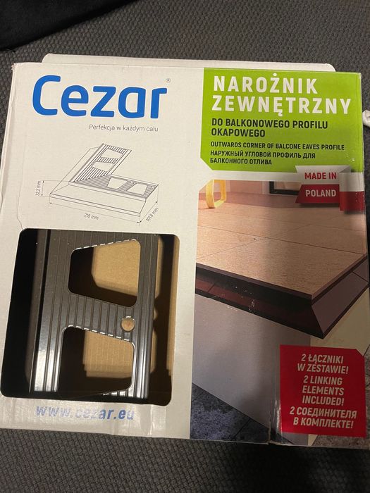 Narożnik brazowy cezar 2szt.