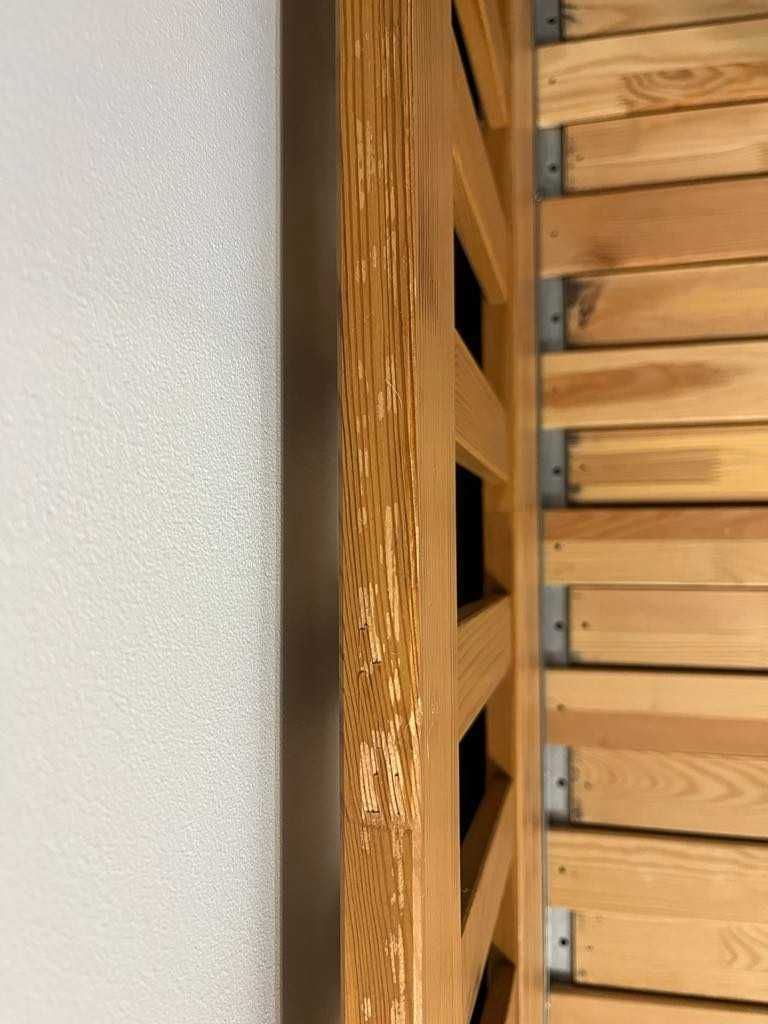 Łóżko rozkładane Hemnes z litego drewna IKEA. ZAREZERWOWANE