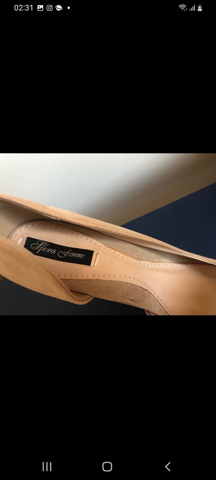 Sapatos Sfera Femme cerimónia cor Nude