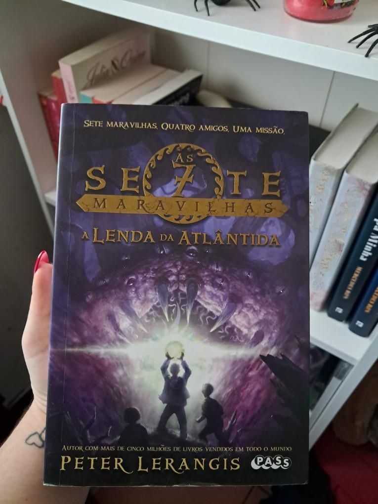 Livro "As sete maravilhas A lenda da atlântida "