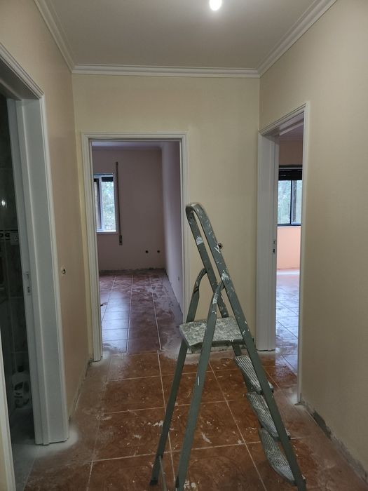 Aplicador de flutuante e pintura