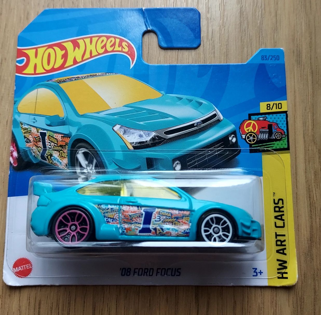 Ford Focus 08' Hot Wheels nowy