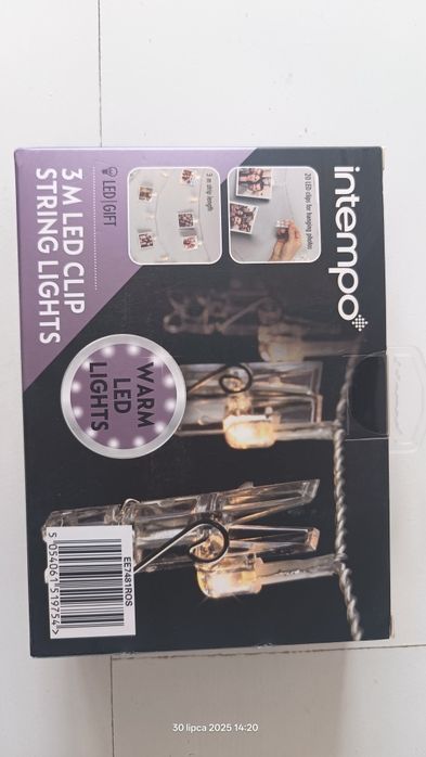 Łańcuch girlanda LED na zdjęcia