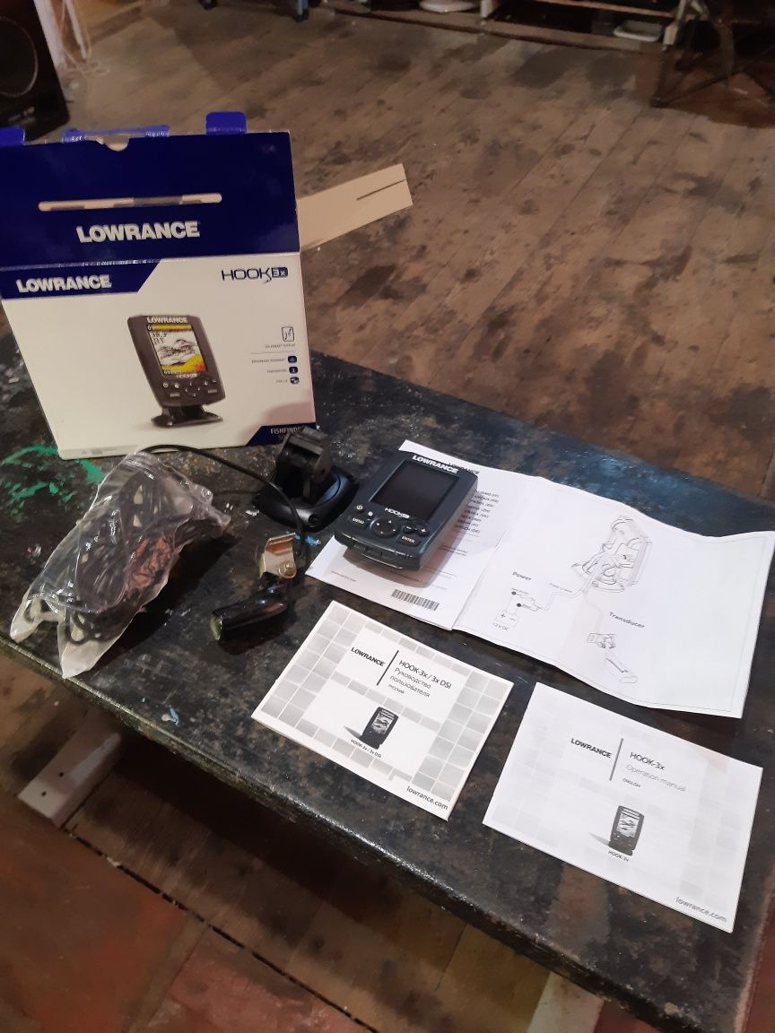 Эхолот LOWRANCE  hook 3x