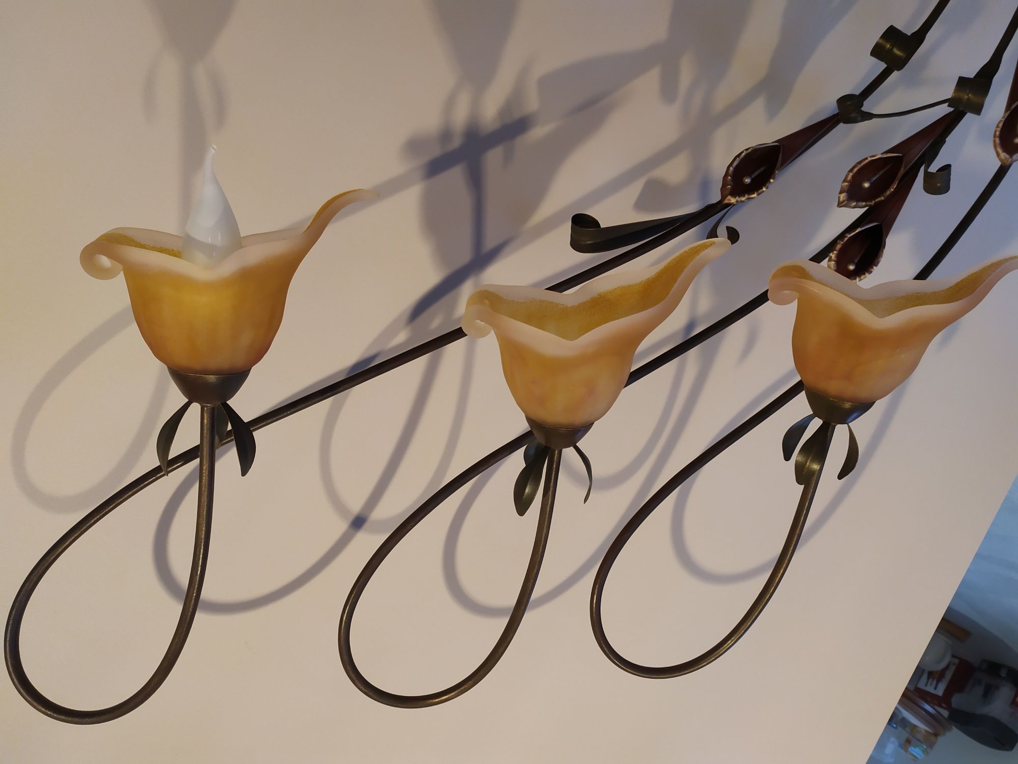 Komplet ekskluzywnych lamp, gwint E14 stan bdb