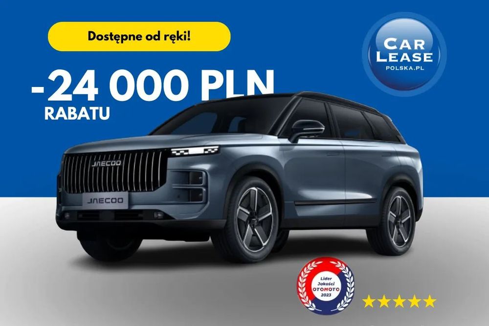 Jaecoo 7 Offroad, AWD, Bogate wyposażenie, Różne Kolory