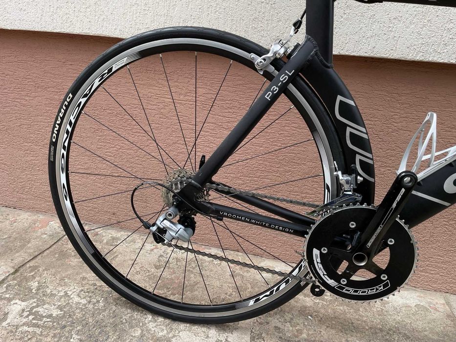 Rower szosowy triathlonowy, TT, triathlon Cervelo P3 SL