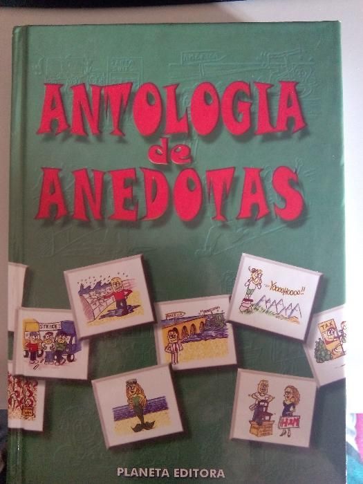 Antologia de Anedotas livro - como novo