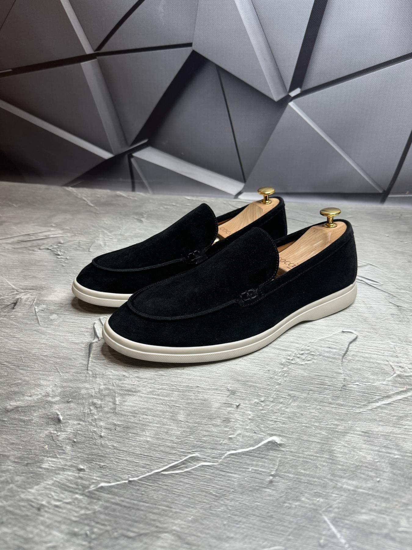 Летние лоферы замша 40-45