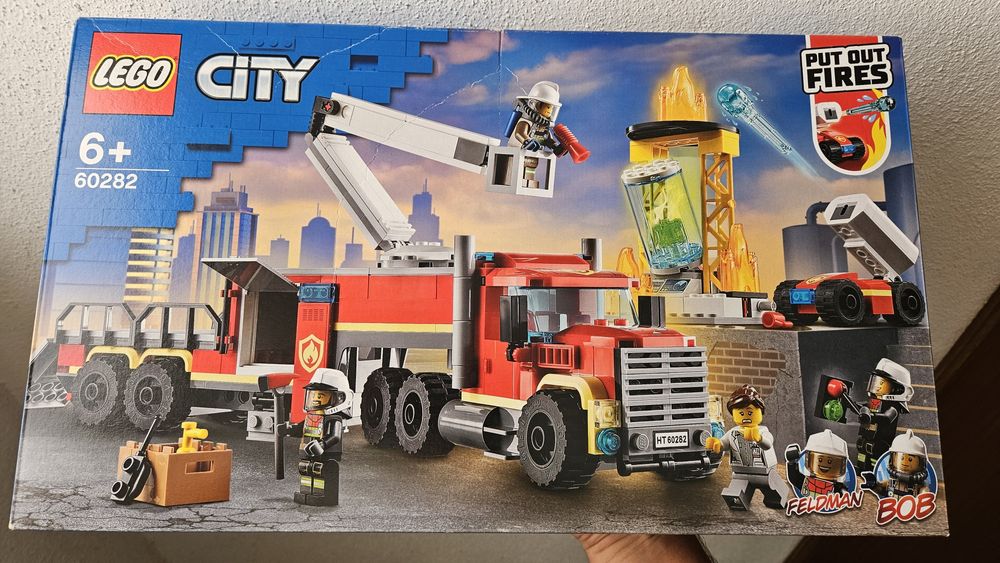 LEGO City 60282 NOVO selado -Unidade De Controle Incêndios
