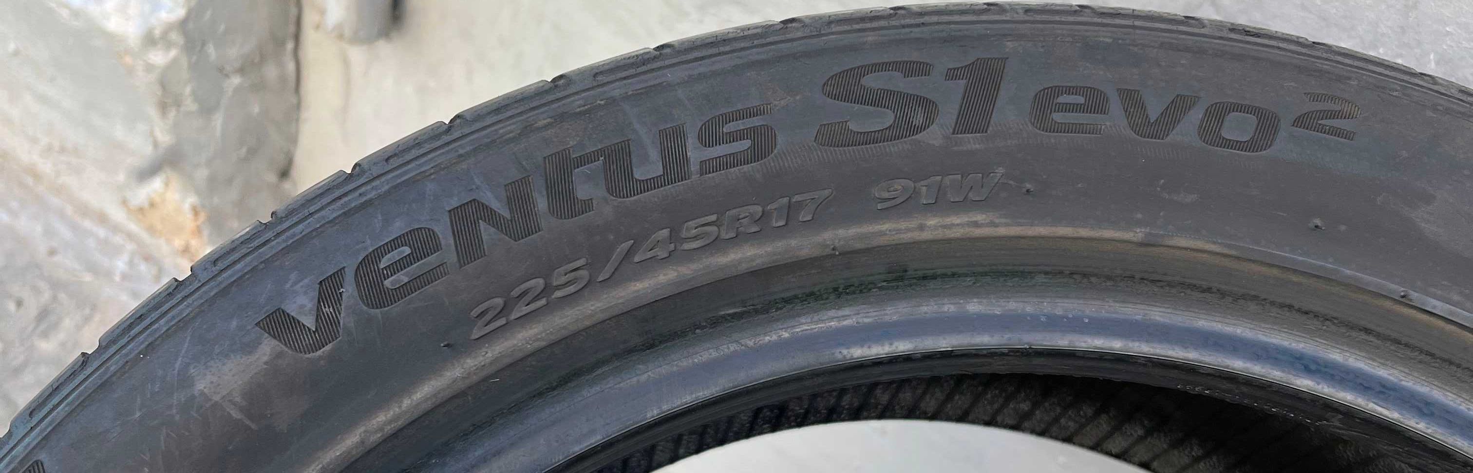 225/45 R17 Hankook Ventus S1 Evo 3 шт Летние шины