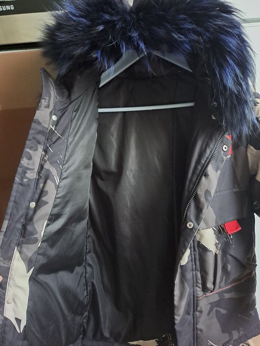 Зимова куртка на хлопчика 134-140р.