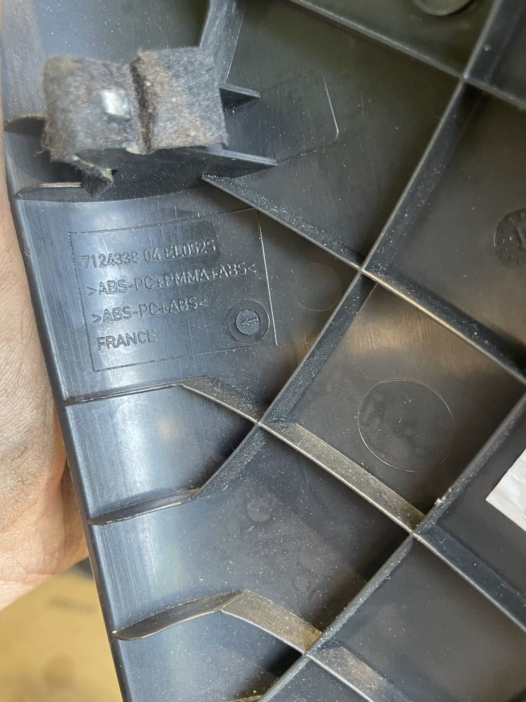 Osłona zegarów dekor licznik obrotomierz panel Mini cooper one r50 r52
