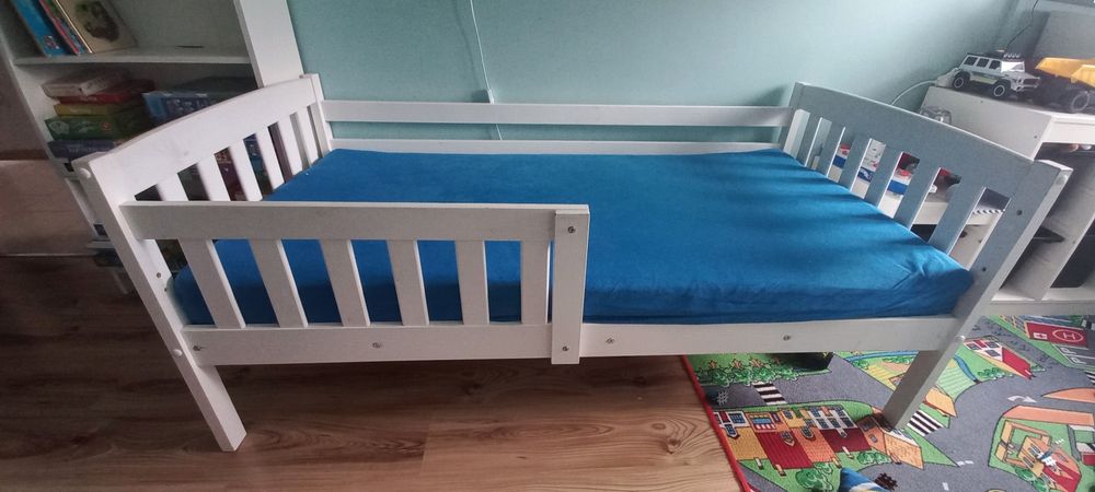 2szt. Łóżko dziecięce 80x160 + materac. Stan bdb.