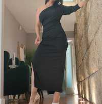 Vestido Midi preto