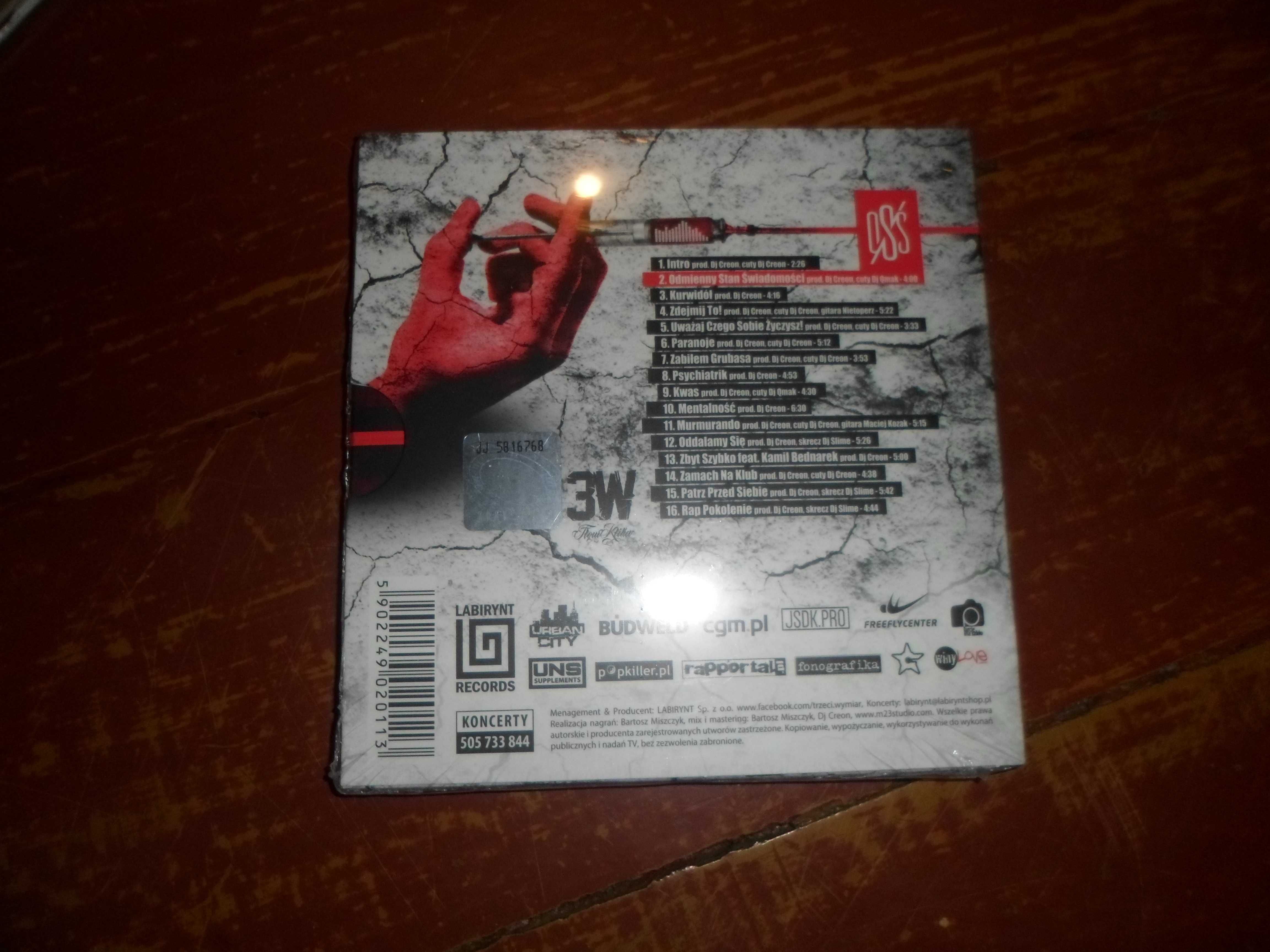 Trzeci Wymiar - Odmienny stan świadomości CD pierwsze wydanie folia cd