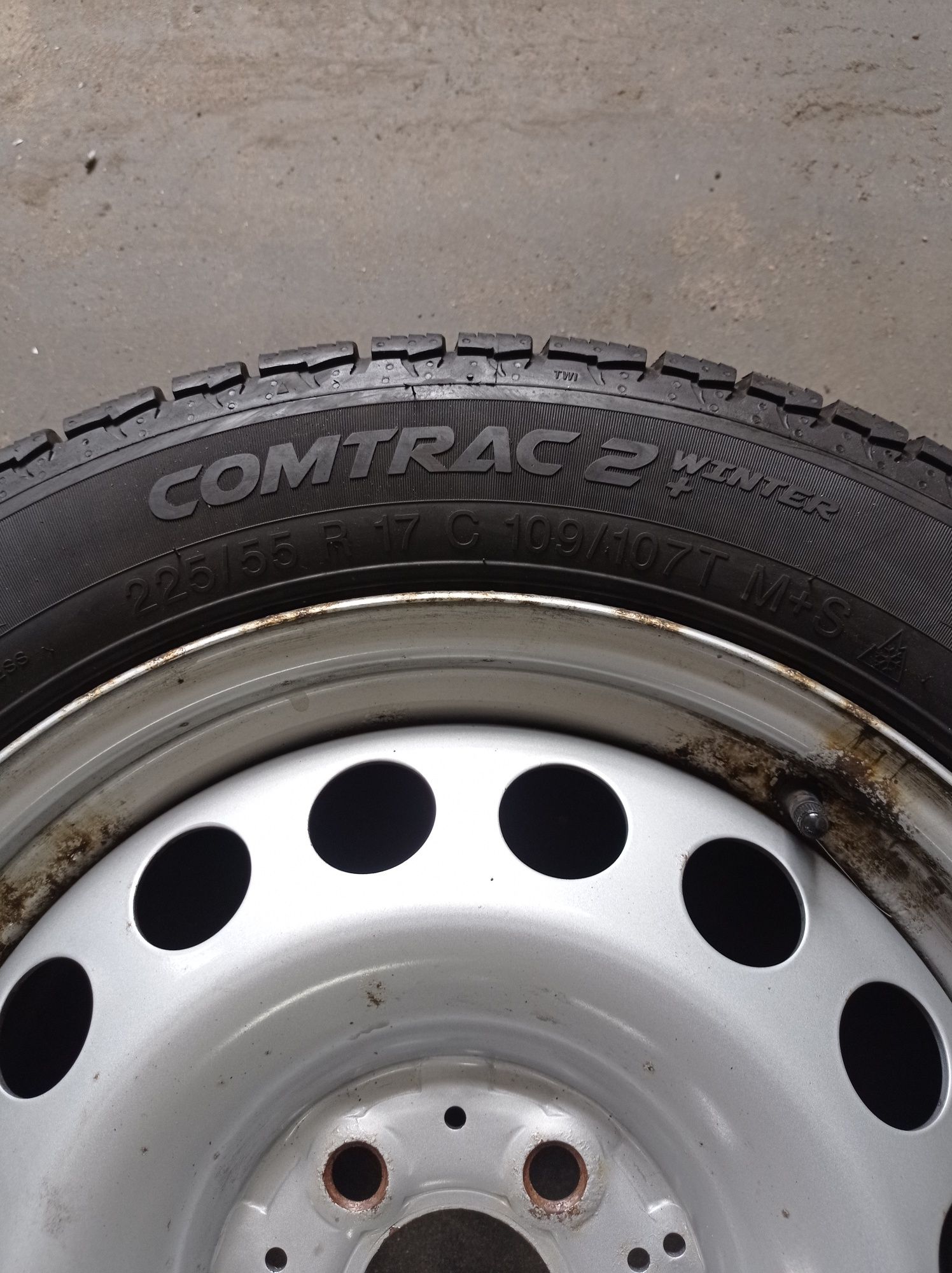 Vredestein Comtrak 2 2024 рік 225/55/17С пара зима 9мм