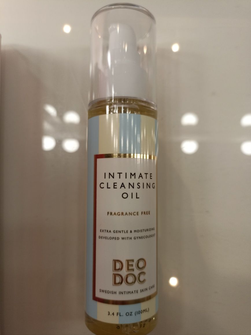 DeoDoc Intimate Cleansing Oil olejek do miejsc intymnych myjący