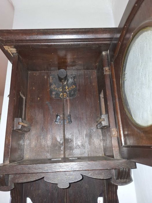 Stary zegar ścienny Gustav Becker