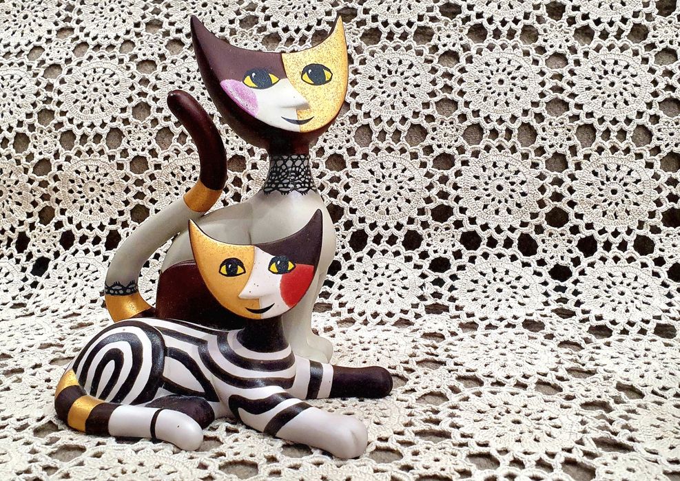 Koty porcelanowe Goebel 17 cm