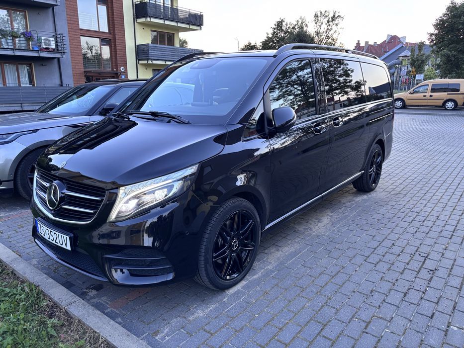 Wynajem busa VIP Mercedes V 4x4  Olsztyn Dobre Miasto