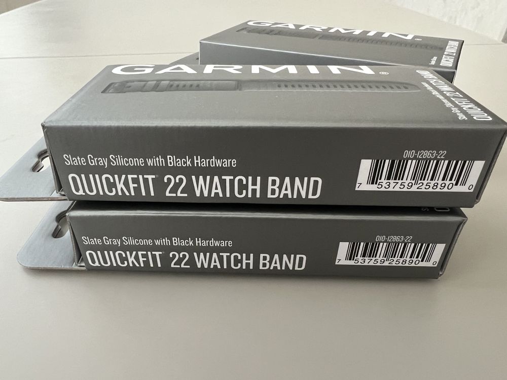 Ремінець Garmin QuickFit 22 Watch Bands Slate grey  •010-12863-22•