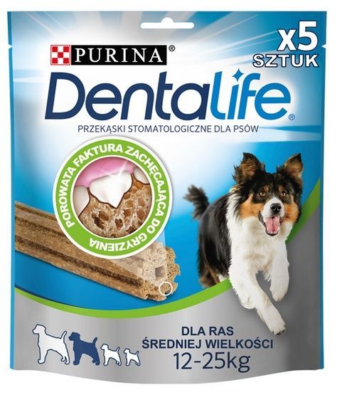 Niskotłuszczowy gryzak dentystyczny dla średniego psa - Purina 115g