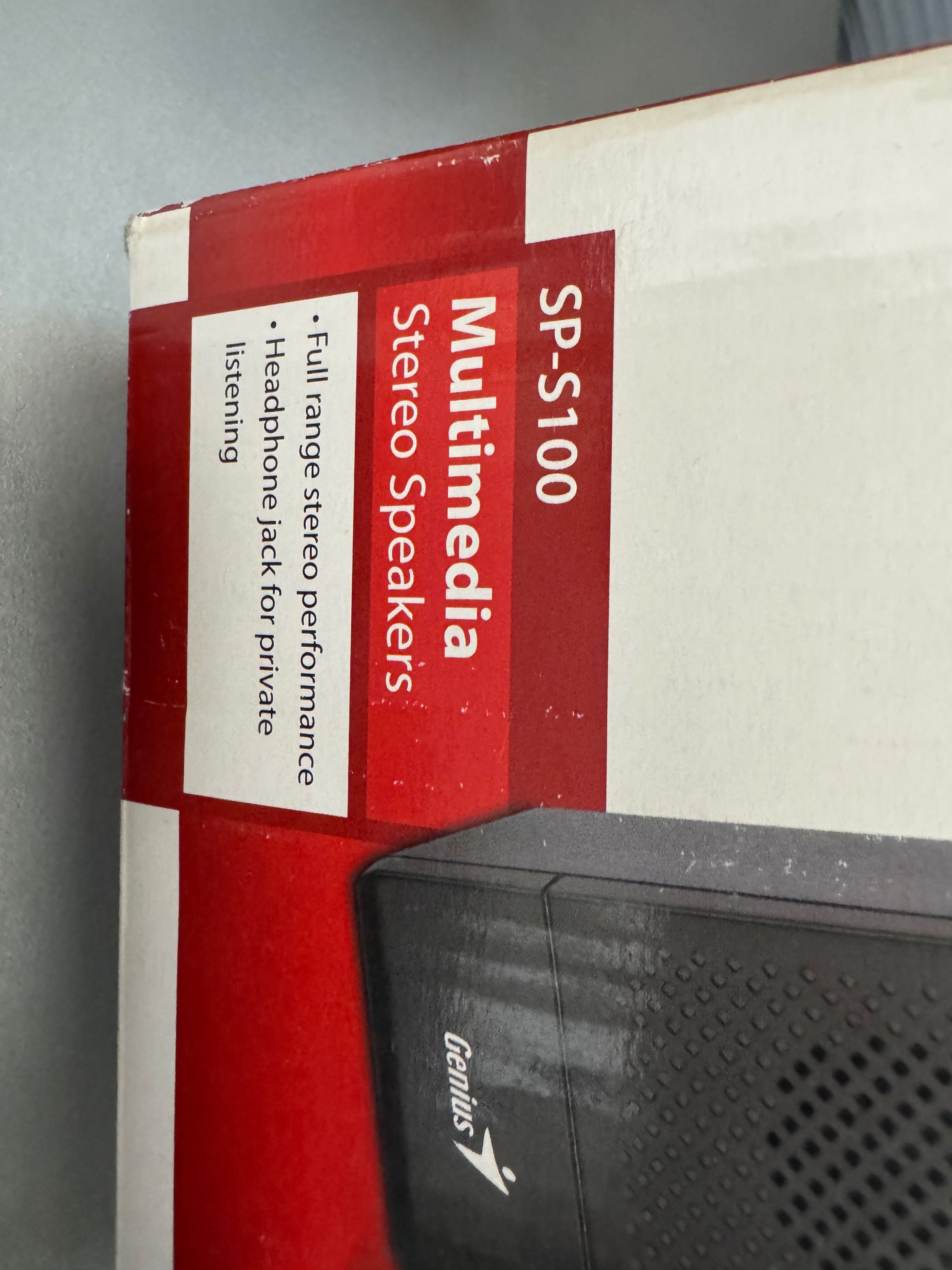 Колонки Genius SP-S100, портативні