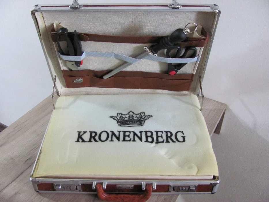 NOWY Zestaw noży ręcznych Kronenberg S.G walizka Stal nierdzewna 24szt