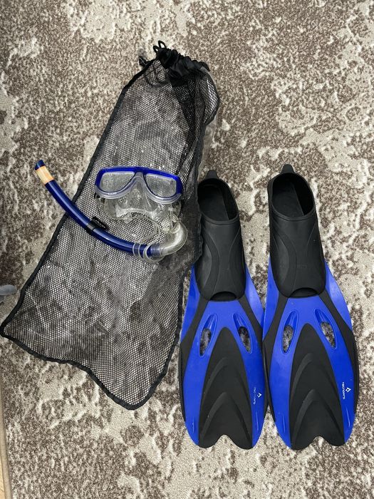 ласти, трубка, маска - Комплект