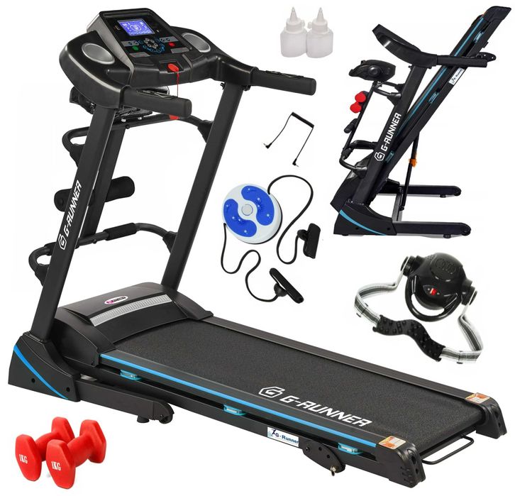Бігова доріжка електрична G-Runner 130кг, 17км/г. Беговая дорожка