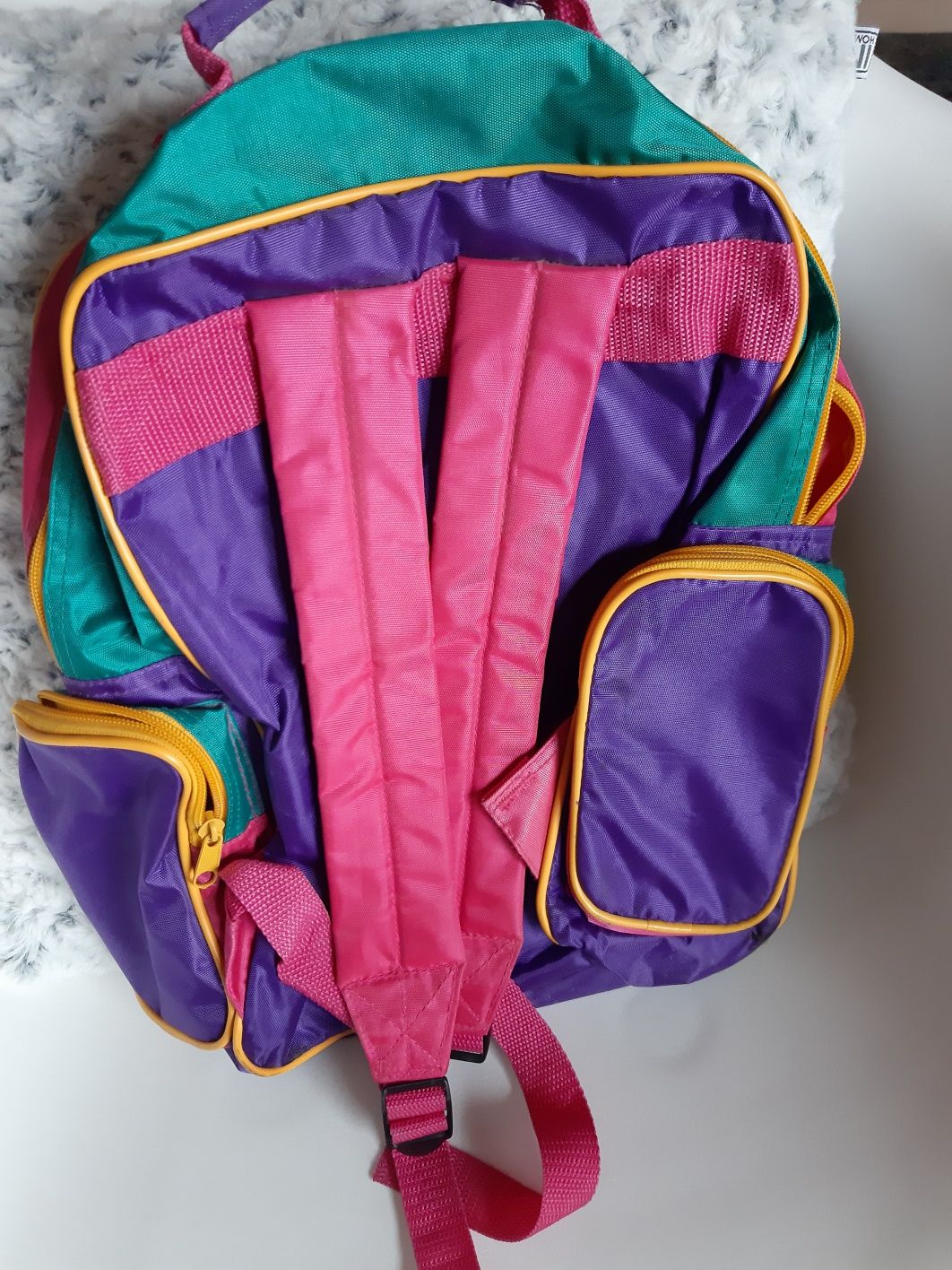 Plecak plecaczek misie kolory różowy tkmaxx kolekcja ikea home dziewcz