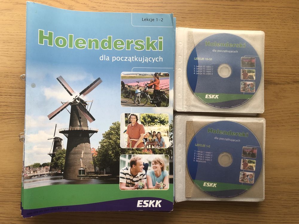 Holenderski - kurs ESKK+płyty CD, kompletny kurs dla początkujących