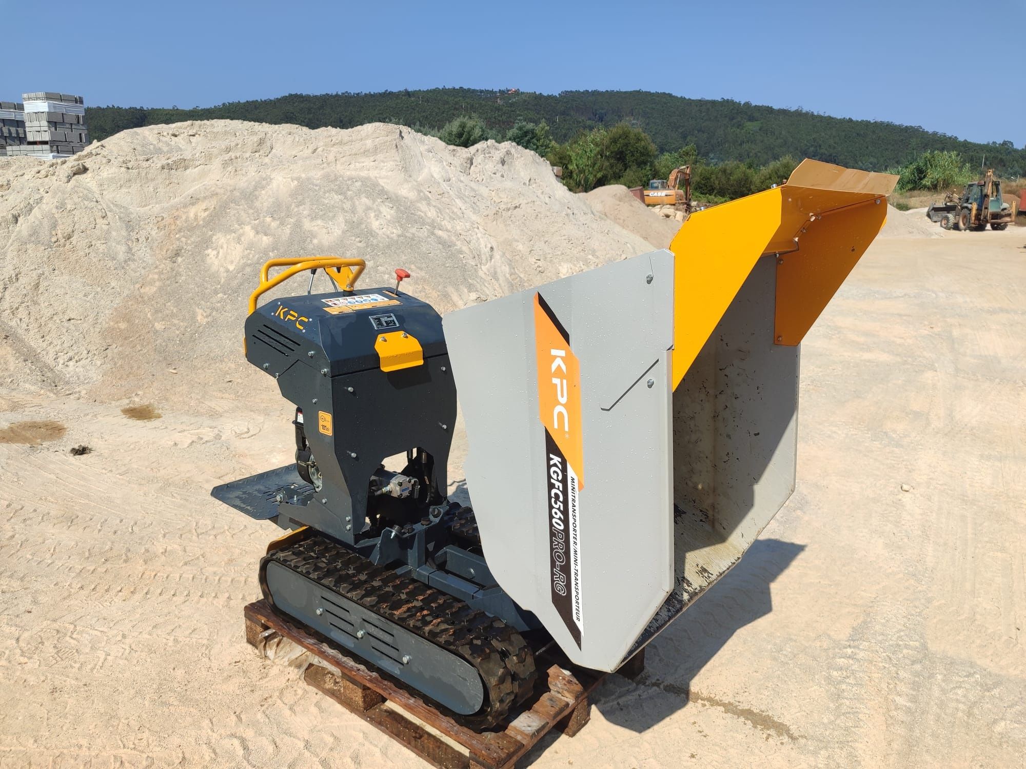 Mini dumper obra