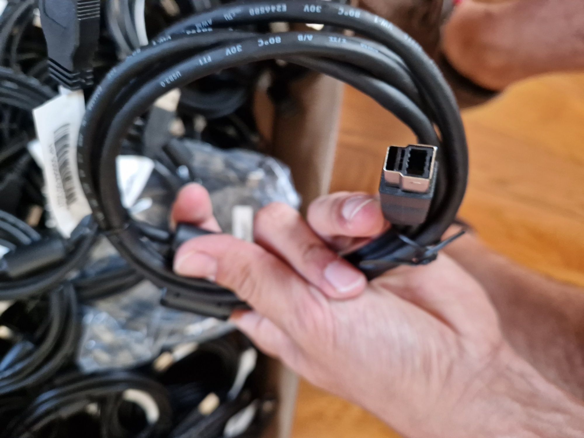 Cabo USB A - B para impressora HP - 50 und