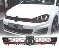 GRELHA FRONTAL PARA VOLKSWAGEN VW GOLF VII LIMOUSINE 12-21 VERMELHO