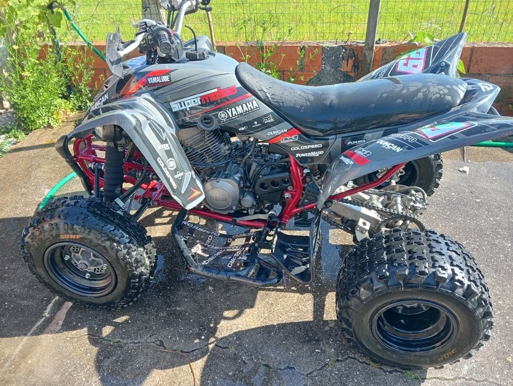 Moto Yamaha 350 raptor