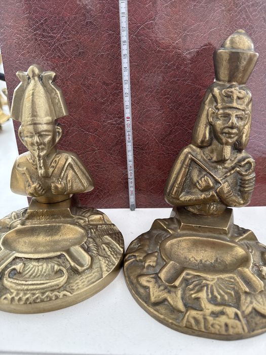 faraon - mosiądz 2 sztuki