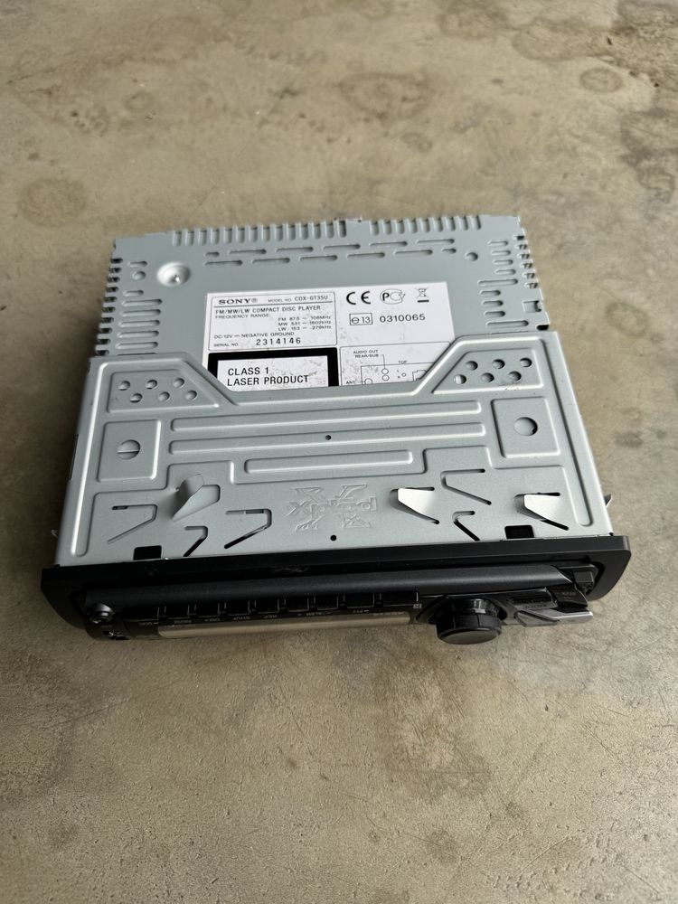 Auto radio sony impecavel painel destacavel