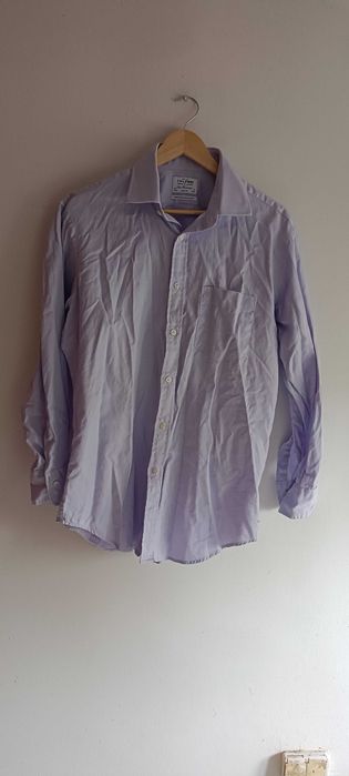 Casualowa koszula z długim rękawem 42 Slim Fit bawełna