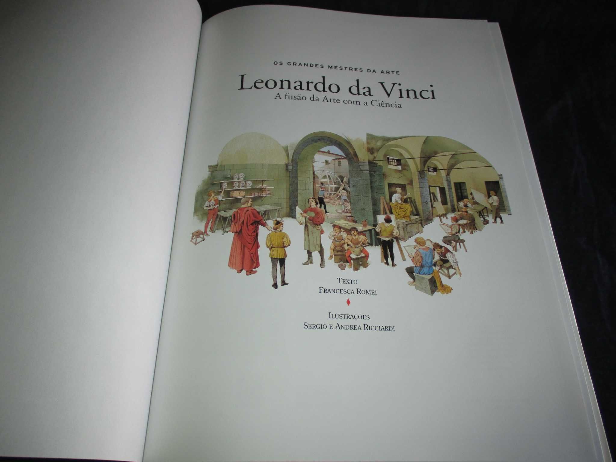 Livro Leonardo da Vinci A Fusão da Arte com a Ciência