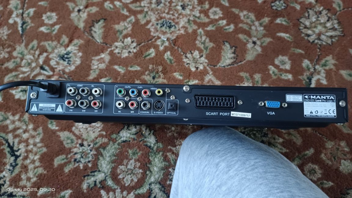 DVD manta lord pro